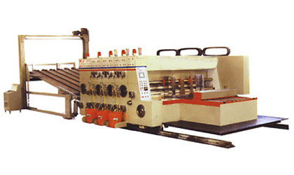 GYK系列高速水墨瓦楞纸板印刷分压切角开槽机